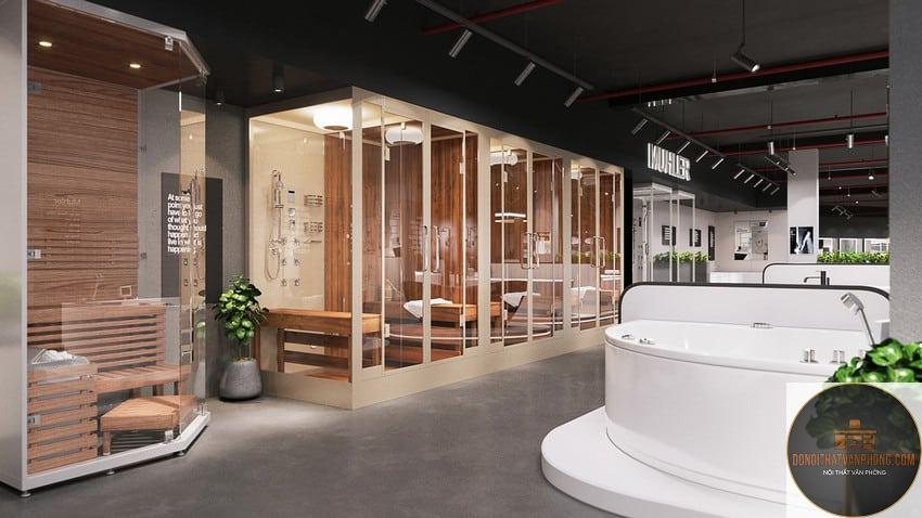 xu hướng thiết kế showroom - Hình 3