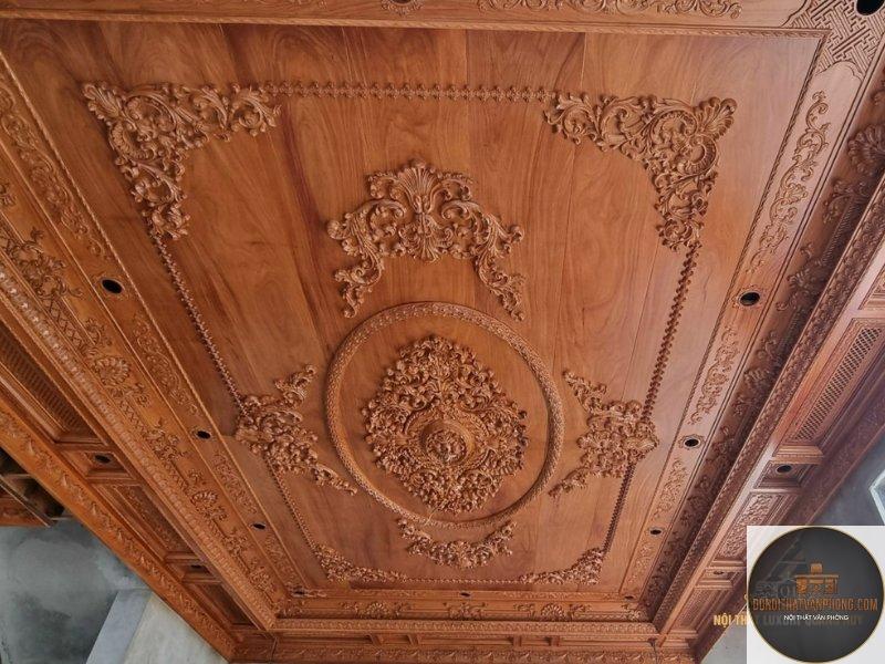 xu hướng trần gỗ