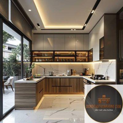 xu hướng tủ bếp
