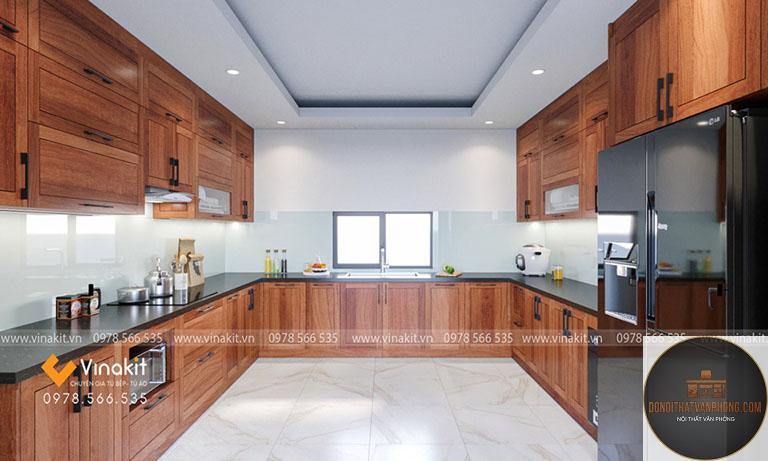 xu hướng tủ bếp chữ u - Hình 2