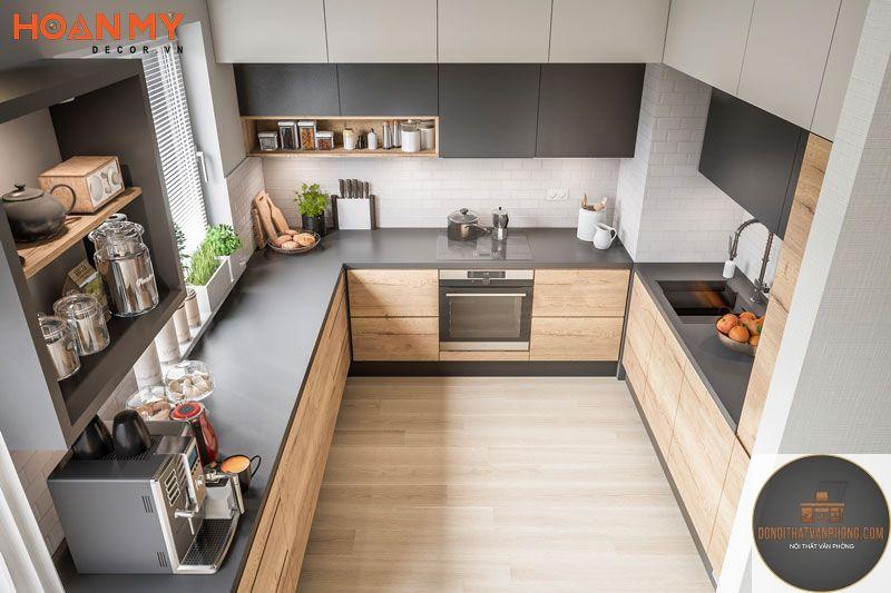 xu hướng tủ bếp chữ u - Hình 3