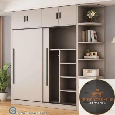 xu hướng tủ quần áo cửa lùa