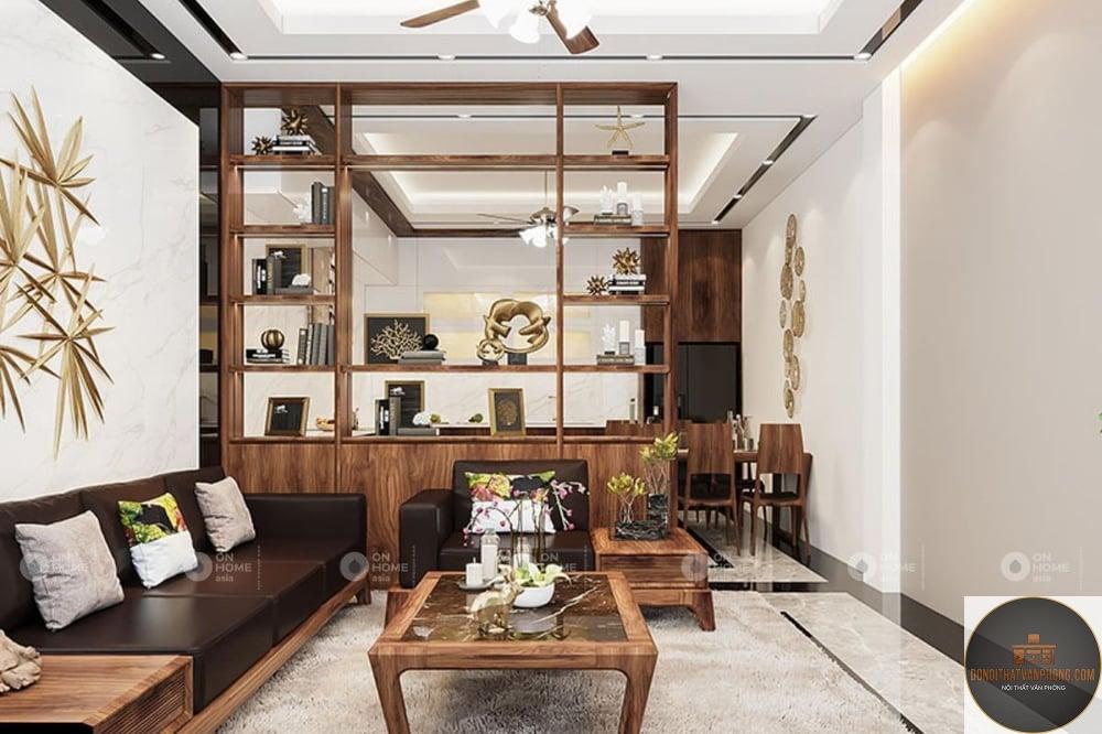 xu hướng tủ trang trí phòng khách