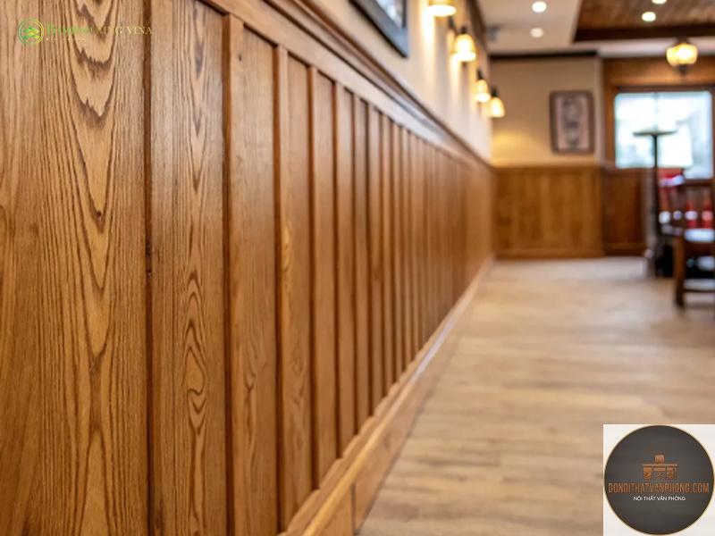 xu hướng tường ốp gỗ - Hình 3