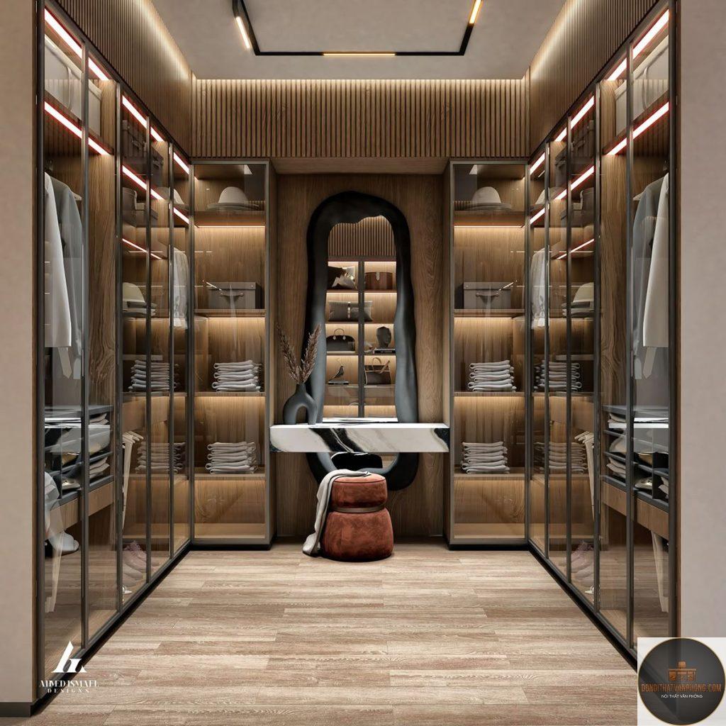 xu hướng walk in closet hiện đại - Hình 5